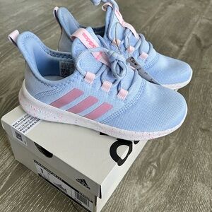 Adidas Kids NEW Blue & Pink Shoes Sneakers Size 1